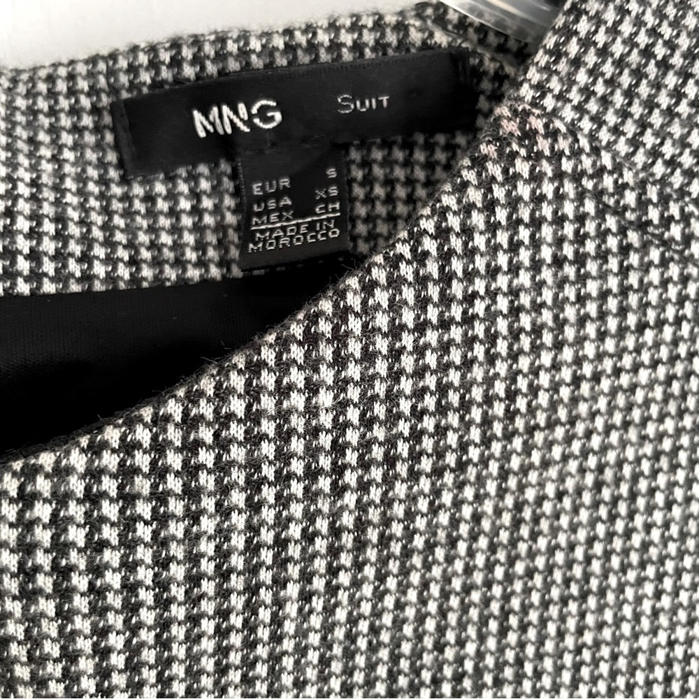 Mango Houndstooth Pattern Dress - Picture 3 of 5